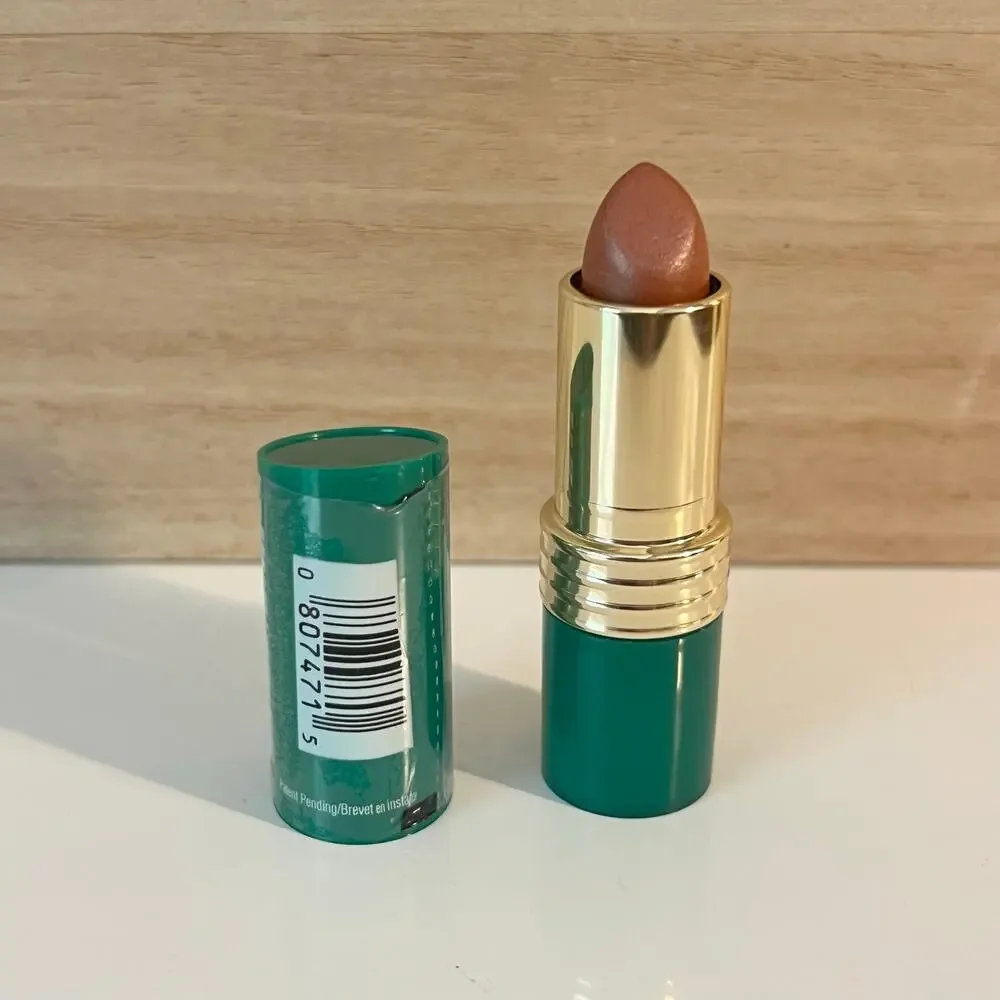 REVLON Moon Drops Lipstick - BAMBOO BRONZE - RARE *ORIGINAL* UNUSED - Green Tube